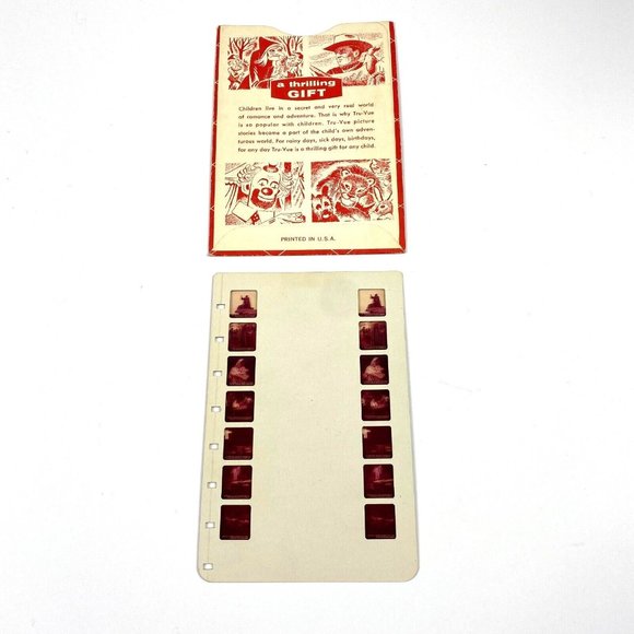 Vintage Tru Vue Tru-Vue Film Card The Birth‎ of Christ The Shepherds Jesus R-5 - Picture 3 of 4